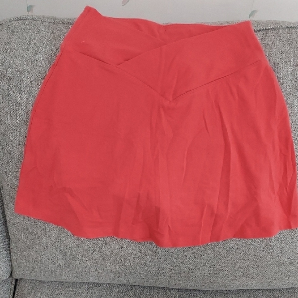PINK Victoria's Secret Vibrant Coral Skort